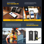 Ulefone Armor X12, telemóvel robusto, desbloqueio facial, 5,45 polegadas Android 13 Go MediaTek Helio A22 Quad Core, Rede: 4G, NFC, 3GB+32GB