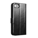 Capa para telemóvel em couro genuíno QIALINO Classic 103 com fivela, para iPhone 17e / 16e, para iPhone 17 Pro Max, para iPhone 17 Pro, para iPhone 17, para iPhone Air, para iPhone 15 Pro Max, para iPhone 15 Plus, para iPhone 15