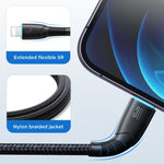 JOYROOM SA32-CL3 Série Starry Cabo de Dados de Carregamento Rápido 30W USB-C / Type-C para 8 Pinos, USB-C / Type-C para 8 Pinos