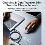 JOYROOM SA32-CL3 Série Starry Cabo de Dados de Carregamento Rápido 30W USB-C / Type-C para 8 Pinos, USB-C / Type-C para 8 Pinos