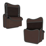 3054 Napa Texture Leather Car Center Console Storage Bag, 3054 (Olive Green), 3054 (Black), 3054 (Grey), 3054 (Brown)