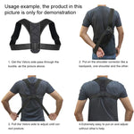 Cinto Corretor Anti-Cifose Artefato Invisível para Postura Sentada, Estilo: Cinto Corretor + Alça para Ombro, S, M, L, XL