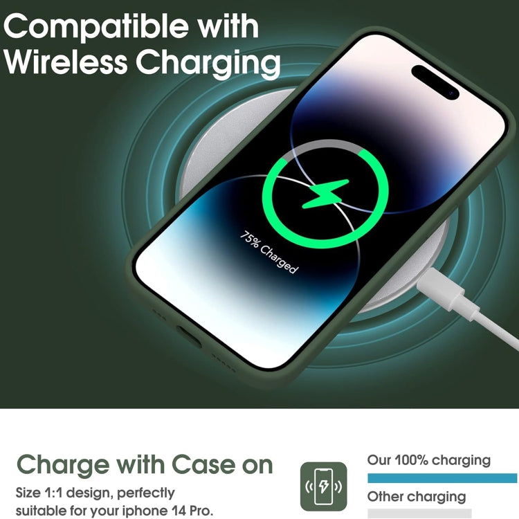 Capa para Telemóvel em Silicone Líquido Microfibra Amortecedora, Para iPhone 12, Para iPhone 12 Pro Max, Para iPhone 12 Pro