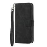 Capa para telemóvel Dierfeng Dream Line TPU híbrida em pele PU, para iPhone 17 Pro Max, para iPhone 17 Pro, para iPhone 17, para iPhone Air, para iPhone 16e, para iPhone 16 Pro Max, para iPhone 16 Pro, para iPhone 16 Plus