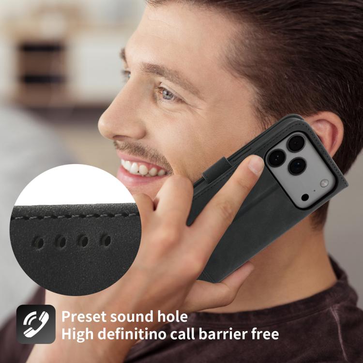 Capa para telemóvel Dierfeng Dream Line TPU híbrida em pele PU, para iPhone 17 Pro Max, para iPhone 17 Pro, para iPhone 17, para iPhone Air, para iPhone 16e, para iPhone 16 Pro Max, para iPhone 16 Pro, para iPhone 16 Plus