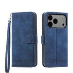 Capa para telemóvel Dierfeng Dream Line TPU híbrida em pele PU, para iPhone 17 Pro Max, para iPhone 17 Pro, para iPhone 17, para iPhone Air, para iPhone 16e, para iPhone 16 Pro Max, para iPhone 16 Pro, para iPhone 16 Plus