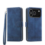 Capa para telemóvel Dierfeng Dream Line TPU híbrida em pele PU, para iPhone 17 Pro Max, para iPhone 17 Pro, para iPhone 17, para iPhone Air, para iPhone 16e, para iPhone 16 Pro Max, para iPhone 16 Pro, para iPhone 16 Plus