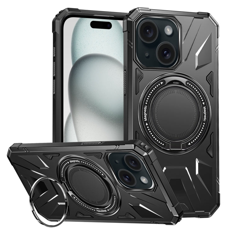 Capa magnética MagSafe anti-impactos com suporte de anel, para iPhone 16 Plus, para iPhone 16, para iPhone 15 Pro Max, para iPhone 15 Pro, para iPhone 15 Plus, para iPhone 15