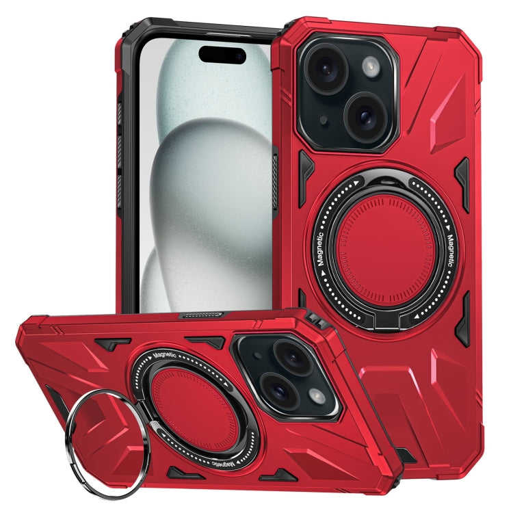 Capa magnética MagSafe anti-impactos com suporte de anel, para iPhone 16 Plus, para iPhone 16, para iPhone 15 Pro Max, para iPhone 15 Pro, para iPhone 15 Plus, para iPhone 15