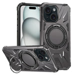 Capa magnética MagSafe anti-impactos com suporte de anel, para iPhone 16 Plus, para iPhone 16, para iPhone 15 Pro Max, para iPhone 15 Pro, para iPhone 15 Plus, para iPhone 15