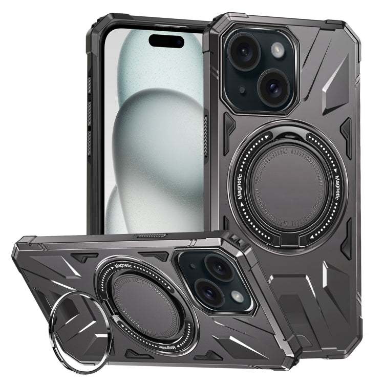 Capa magnética MagSafe anti-impactos com suporte de anel, para iPhone 16 Plus, para iPhone 16, para iPhone 15 Pro Max, para iPhone 15 Pro, para iPhone 15 Plus, para iPhone 15
