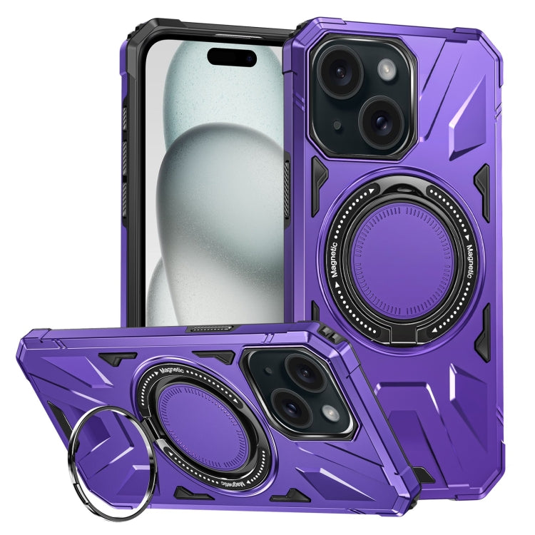Capa magnética MagSafe anti-impactos com suporte de anel, para iPhone 16 Plus, para iPhone 16, para iPhone 15 Pro Max, para iPhone 15 Pro, para iPhone 15 Plus, para iPhone 15