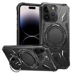 Capa magnética MagSafe anti-impactos com suporte de anel, para iPhone 14 Plus, para iPhone 14/13, para iPhone 14 Pro, para iPhone 14 Pro Max, para iPhone 13 Pro Max, para iPhone 13 Pro