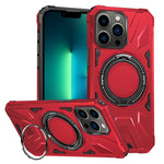 Capa magnética MagSafe anti-impactos com suporte de anel, para iPhone 14 Plus, para iPhone 14/13, para iPhone 14 Pro, para iPhone 14 Pro Max, para iPhone 13 Pro Max, para iPhone 13 Pro