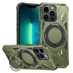 Capa magnética MagSafe anti-impactos com suporte de anel, para iPhone 14 Plus, para iPhone 14/13, para iPhone 14 Pro, para iPhone 14 Pro Max, para iPhone 13 Pro Max, para iPhone 13 Pro