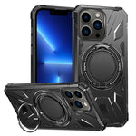 Capa magnética MagSafe anti-impactos com suporte de anel, para iPhone 14 Plus, para iPhone 14/13, para iPhone 14 Pro, para iPhone 14 Pro Max, para iPhone 13 Pro Max, para iPhone 13 Pro