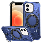 Capa Magnética Amortecedora MagSafe com Suporte de Anel, Para iPhone 12/12 Pro, Para iPhone 12 Pro Max, Para iPhone 11