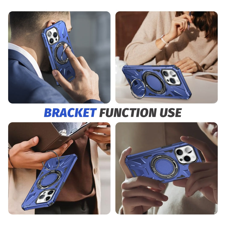 Capa Magnética Amortecedora MagSafe com Suporte de Anel, Para iPhone 12/12 Pro, Para iPhone 12 Pro Max, Para iPhone 11