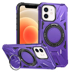 Capa Magnética Amortecedora MagSafe com Suporte de Anel, Para iPhone 12/12 Pro, Para iPhone 12 Pro Max, Para iPhone 11
