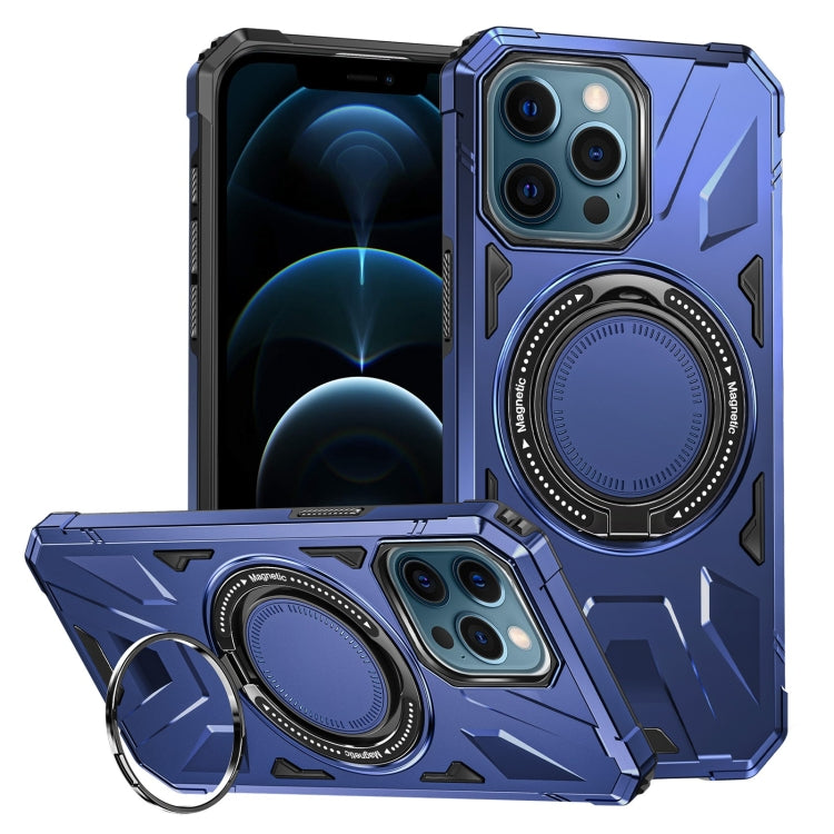 Capa Magnética Amortecedora MagSafe com Suporte de Anel, Para iPhone 12/12 Pro, Para iPhone 12 Pro Max, Para iPhone 11