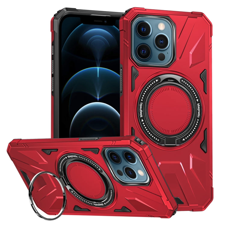 Capa Magnética Amortecedora MagSafe com Suporte de Anel, Para iPhone 12/12 Pro, Para iPhone 12 Pro Max, Para iPhone 11