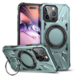 Capa magnética MagSafe anti-impactos com suporte de anel, para iPhone 17 Pro Max, para iPhone 17 Pro, para iPhone 17, para iPhone Air, para iPhone 16 Pro Max, para iPhone 16 Pro