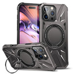 Capa magnética MagSafe anti-impactos com suporte de anel, para iPhone 17 Pro Max, para iPhone 17 Pro, para iPhone 17, para iPhone Air, para iPhone 16 Pro Max, para iPhone 16 Pro