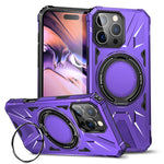 Capa magnética MagSafe anti-impactos com suporte de anel, para iPhone 17 Pro Max, para iPhone 17 Pro, para iPhone 17, para iPhone Air, para iPhone 16 Pro Max, para iPhone 16 Pro