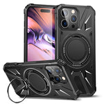 Capa magnética MagSafe anti-impactos com suporte de anel, para iPhone 17 Pro Max, para iPhone 17 Pro, para iPhone 17, para iPhone Air, para iPhone 16 Pro Max, para iPhone 16 Pro