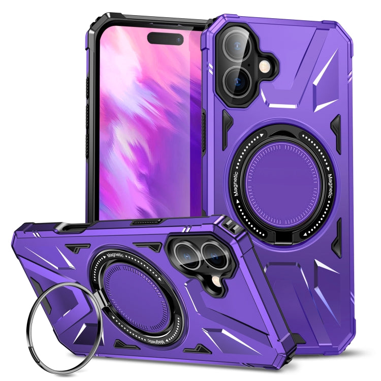 Capa magnética MagSafe anti-impactos com suporte de anel, para iPhone 16 Plus, para iPhone 16, para iPhone 15 Pro Max, para iPhone 15 Pro, para iPhone 15 Plus, para iPhone 15