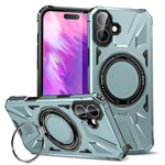 Capa magnética MagSafe anti-impactos com suporte de anel, para iPhone 16 Plus, para iPhone 16, para iPhone 15 Pro Max, para iPhone 15 Pro, para iPhone 15 Plus, para iPhone 15