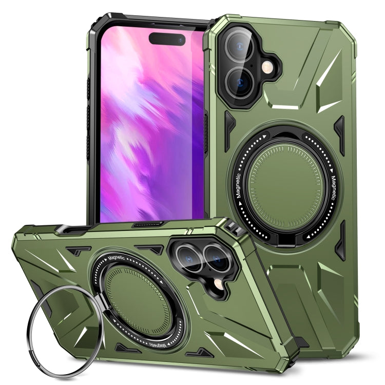 Capa magnética MagSafe anti-impactos com suporte de anel, para iPhone 16 Plus, para iPhone 16, para iPhone 15 Pro Max, para iPhone 15 Pro, para iPhone 15 Plus, para iPhone 15
