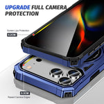 Capa magnética MagSafe anti-impactos com suporte de anel, para iPhone 17 Pro Max, para iPhone 17 Pro, para iPhone 17, para iPhone Air, para iPhone 16 Pro Max, para iPhone 16 Pro