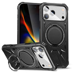Capa magnética MagSafe anti-impactos com suporte de anel, para iPhone 17 Pro Max, para iPhone 17 Pro, para iPhone 17, para iPhone Air, para iPhone 16 Pro Max, para iPhone 16 Pro