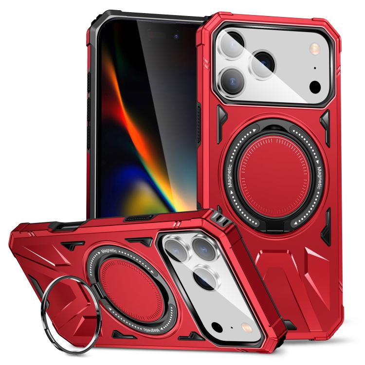 Capa magnética MagSafe anti-impactos com suporte de anel, para iPhone 17 Pro Max, para iPhone 17 Pro, para iPhone 17, para iPhone Air, para iPhone 16 Pro Max, para iPhone 16 Pro