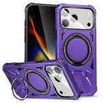 Capa magnética MagSafe anti-impactos com suporte de anel, para iPhone 17 Pro Max, para iPhone 17 Pro, para iPhone 17, para iPhone Air, para iPhone 16 Pro Max, para iPhone 16 Pro