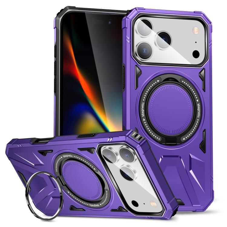 Capa magnética MagSafe anti-impactos com suporte de anel, para iPhone 17 Pro Max, para iPhone 17 Pro, para iPhone 17, para iPhone Air, para iPhone 16 Pro Max, para iPhone 16 Pro