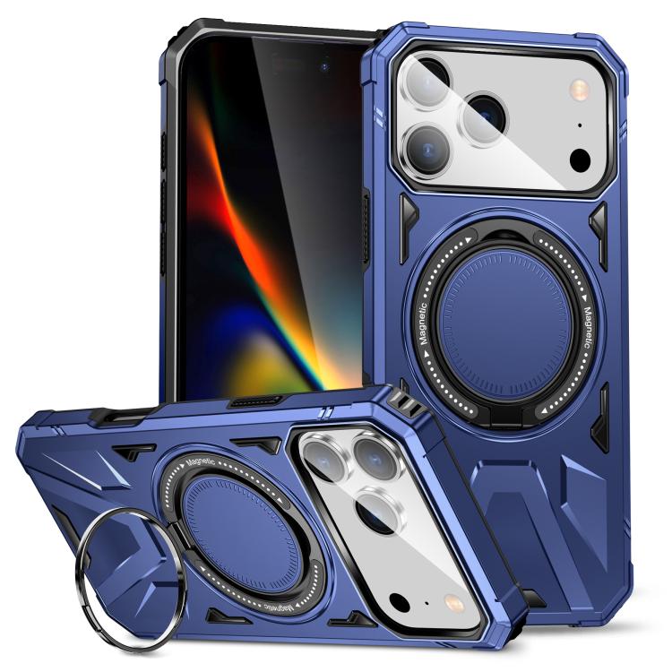 Capa magnética MagSafe anti-impactos com suporte de anel, para iPhone 17 Pro Max, para iPhone 17 Pro, para iPhone 17, para iPhone Air, para iPhone 16 Pro Max, para iPhone 16 Pro