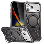 Capa magnética MagSafe anti-impactos com suporte de anel, para iPhone 17 Pro Max, para iPhone 17 Pro, para iPhone 17, para iPhone Air, para iPhone 16 Pro Max, para iPhone 16 Pro