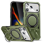 Capa magnética MagSafe anti-impactos com suporte de anel, para iPhone 17 Pro Max, para iPhone 17 Pro, para iPhone 17, para iPhone Air, para iPhone 16 Pro Max, para iPhone 16 Pro