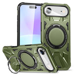 Capa magnética MagSafe anti-impactos com suporte de anel, para iPhone 17 Pro Max, para iPhone 17 Pro, para iPhone 17, para iPhone Air, para iPhone 16 Pro Max, para iPhone 16 Pro