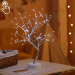 36 LEDs Pearl Tree Copper Wire Table Lamp Creative Decoration Touch Control Night Light (Warm White Light), 36 LEDs Warm White, 36 LEDs Pink Light, 108 LEDs Warm White, 108 LEDs Pink Light, 108 LEDs White Light, 108 LEDs Colorful Light, 48 LEDs Warm Wh...