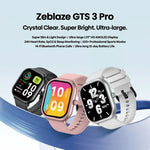 Zeblaze GTS 3 Pro IP68 Relógio Inteligente Fitness HD 1.97 polegadas