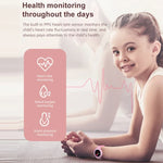 HT19 Relógio Inteligente Infantil IP68 Ecrã Redondo 1.2 polegadas, Suporta Monitorização do Sono