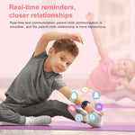 HT19 Relógio Inteligente Infantil IP68 Ecrã Redondo 1.2 polegadas, Suporta Monitorização do Sono