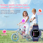 HT19 Relógio Inteligente Infantil IP68 Ecrã Redondo 1.2 polegadas, Suporta Monitorização do Sono