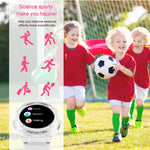 HT19 Relógio Inteligente Infantil IP68 Ecrã Redondo 1.2 polegadas, Suporta Monitorização do Sono