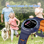 HT19 Relógio Inteligente Infantil IP68 Ecrã Redondo 1.2 polegadas, Suporta Monitorização do Sono