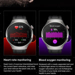 MT200 Relógio Inteligente AMOLED IP67 1.43 polegadas com Chamada, Suporta ECG/Temperatura Corporal/Monitorização de Glicose no Sangue