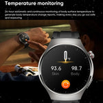 MT200 Relógio Inteligente AMOLED IP67 1.43 polegadas com Chamada, Suporta ECG/Temperatura Corporal/Monitorização de Glicose no Sangue